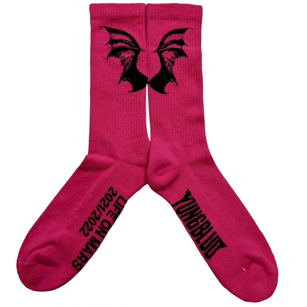 Yungblud - Life On Mars Tour Socken - EU 40-45 - Rosa